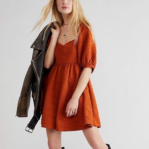 NWT free people violet mini dress